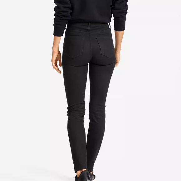Everlane - the high rise skinny jean, black, women’s size 29 - Picture 14 of 14